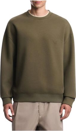 Emporio Armani Sweatshirts - Heren - Sweatshirts - Groen - M - Hoodies & sweatvesten