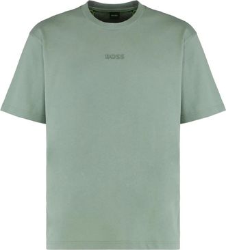 HUGO BOSS Hombre, Camisetas, Verde, Talla: XS