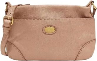 Fendi Pre-owned Cross Body Bags, female, Pink, Size: ONE SIZE Pre-owned Vintage Shoulder Bag