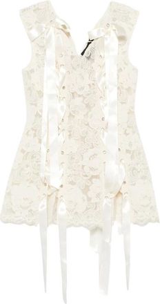 Simone Rocha Dames, Tops, Wit, Maat: 2XS Katoen