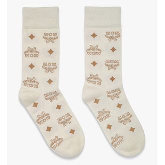MCM Monogram Knit Socks