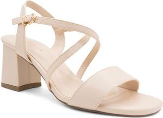 Paradox London Honeysilk Strappy Sandal in Beige at Nordstrom, Size 8.5