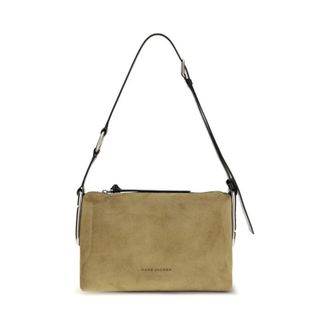 Marc Jacobs Snapshot Su&egrave;de Schoudertas - Dames - Tassen - Beige - Maat: ONE Size Su&egrave;de