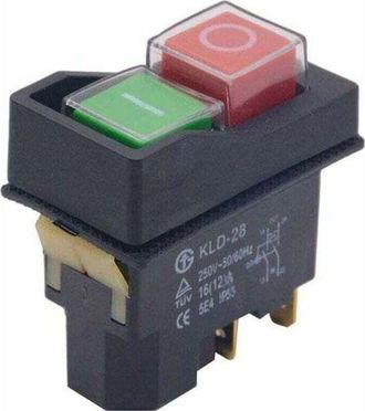 OEM Interruptor Magn&eacute;tico Impermeable, Bot&oacute;n De Encendido/apagado De 5 Pines, Accesorio De Interruptor De Arranque/parada Para M&aacute;quinas Herramienta De 250