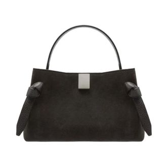 Yuzefi Gyoza Mini Suede - female - Yuzefi - Handbags - Brown - ONE SIZE - Bags