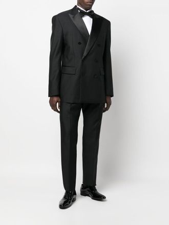 Dsquared2 Mens Suit Chicago Black Virgin Wool Suits