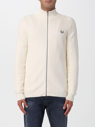 Fred Perry Cardigan con logo ricamato Fred Perry