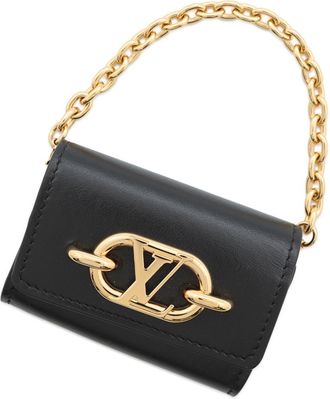 Louis Vuitton Black Noir Leather Pouch (Pre-Owned)