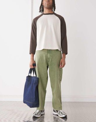 Santa Cruz Jeans kaki slavato-Verde