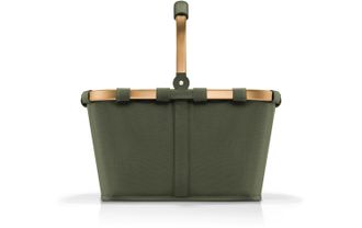 Reisenthel Einkaufskorb REISENTHEL Carrybag, Damen, dunkelgr&uuml;n, Polyester, Einkaufsk&ouml;rbe Einkaufskorb, Aus recyceltem Material