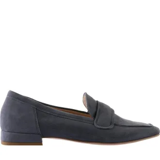H&ouml;gl Schoenen, Dames, Blauw, 36 EU, Su&egrave;de, Blauwe Loafers Jeans voor Vrouwen