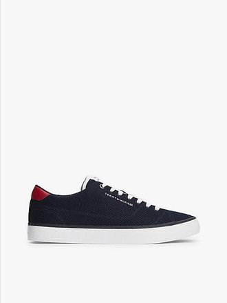 Tommy Hilfiger Rubberised Flag Mesh Trainers