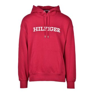 Tommy Hilfiger Sudadera - Sweatshirts & Hoodies - Hombre - Rojo - M