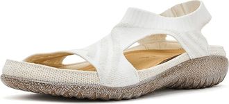 Naot Kawhia Womens Sandals White/Sparkle : EU 41 (US Womens 10) M, Textile