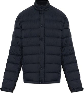 Moncler Selves Down Jacket - Heren - Gewatteerde jassen - Blauw - 2XL - Polyester - Jassen
