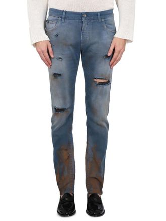 Dolce & Gabbana Skinny Mid Rise Jeans