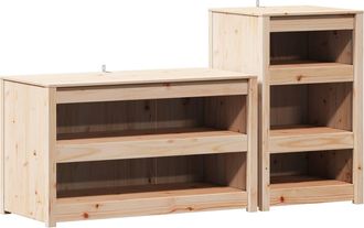 vidaXL Armario De Cocina De Exterior Meppel 2 Uds. Vidaxl