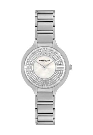 Kenneth Cole Womens KC51054001 Ladies Classic Watch - Silver - One Size