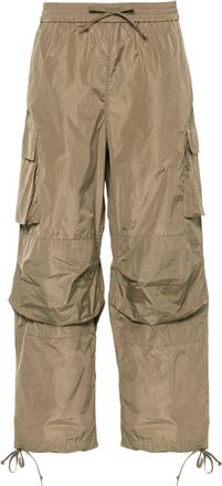 Msgm tapered cargo pants - women - Polyester/Polyester - 38 - Neutrals