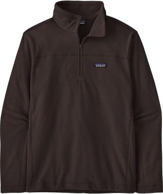 Patagonia Micro D P/O Fleecepullover f&uuml;r Herren | schwarz
