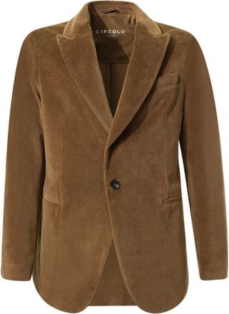 Circolo 1901 Hombre, Chaquetas, Marrón, Talla: M