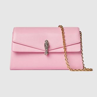 Gucci Dionysus Small Shoulder Bag, Pink, Leather
