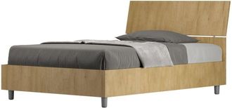 Les Tendances Letto una piazza e mezza - DEMAS - Tipologia Testata: Testata Inclinata - Colore: Quercia Natura - Tipologia Letto: Senza Rete - Dimensione Rete