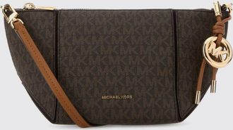 Michael Kors Borsa Jordi Michael Kors in cotone spalmato con monogram MK stampato