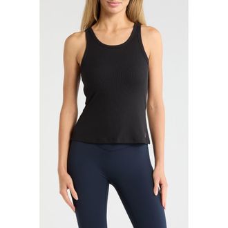 Skechers GoWalk Luxe Rib Tank in Bold Black at Nordstrom Rack, Size Xx-Large