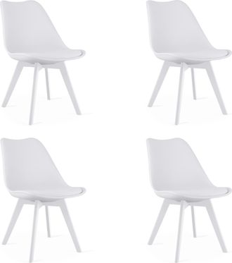 OEM Silla Mark - Blanca / Patas Blancas X 4