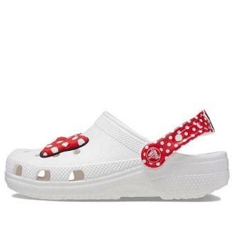 Crocs (TD) Crocs x Disney Minnie Mouse Classic Clogs White Red 208710-119