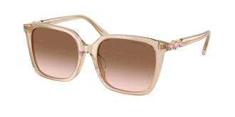 Swarovski SK6053D Asian Fit 103413 Womens Sunglasses Brown Size 55