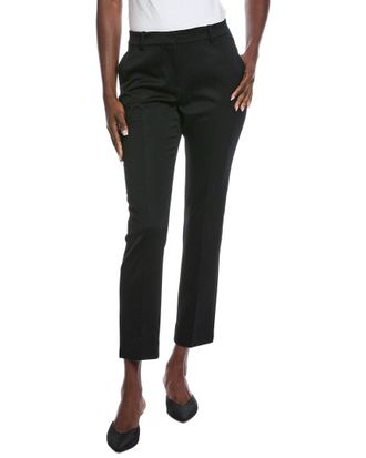 Lafayette 148 New York Manhattan Slim Wool-Blend Cigarette Pant