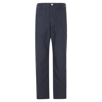 Edwin Baker Pant - Heren - Straight fit broeken - Blauw - XL - Katoen - Broeken
