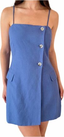 Astr Azria Mini Dress In Blue
