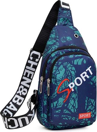 Generic Stylish Unisex Crossbody Messenger Bag for Daily Commuting and Casual Outings with Durable Construction and Spacious Interior Design (Green, One Size)