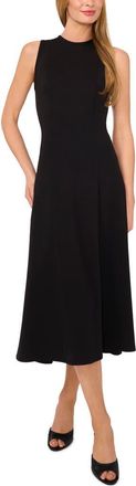 Ted Baker Sleeveless Jersey Midi Dress in Rich Black at Nordstrom, Size X-Large