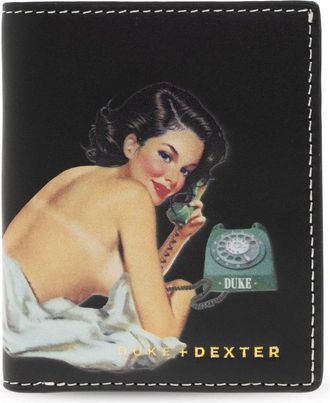 Duke + Dexter Wallets & Cardholders, male, Black, Size: ONE SIZE Dean Wallet