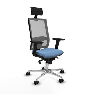 Piqueras y Crespo Piqueras Y Crespo Horna Silla De Oficina Azul Celeste