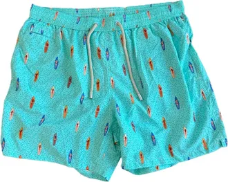 MC2 Saint Barth Light Blue Lighting Micro Fantasy Swim Shorts