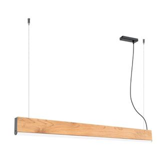 Sollux Lighting Modern Pendant Lamp 150x120x3.5cm 1xLight 4000K in Brown | Size: 150x120x3.5 cm