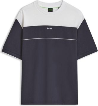 BOSS Cotton-piqu&eacute; T-shirt