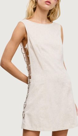 Mimosa Desorbo Mini Dress In Natural