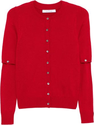 Rokh Vest met afneembare mouwen - Rood