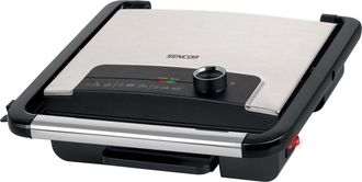 Sencor Grill Elettrico Sencor Sbg 3710ss Nero E Argento