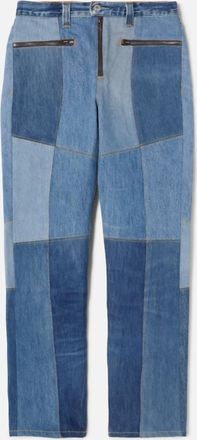 Re/Done Womens Moto Jean In Indigo