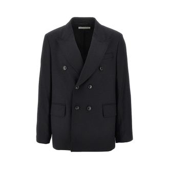 Our Legacy Wool unconstructed double-breasted blazer Man 52