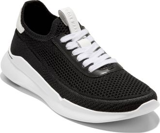 Cole Haan Grand Crosscourt Stitchlite RunOX Sneaker in Black Knit/White at Nordstrom Rack, Size 9.5