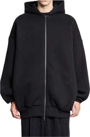 Fear of God Athletics Zip Up Hoodie - Heren - Vesten met rits - Zwart - M - Katoen - Hoodies & sweatvesten