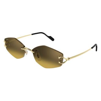 Cartier unisex, Accessoires, Geel, Maat: 56 MM Nylon